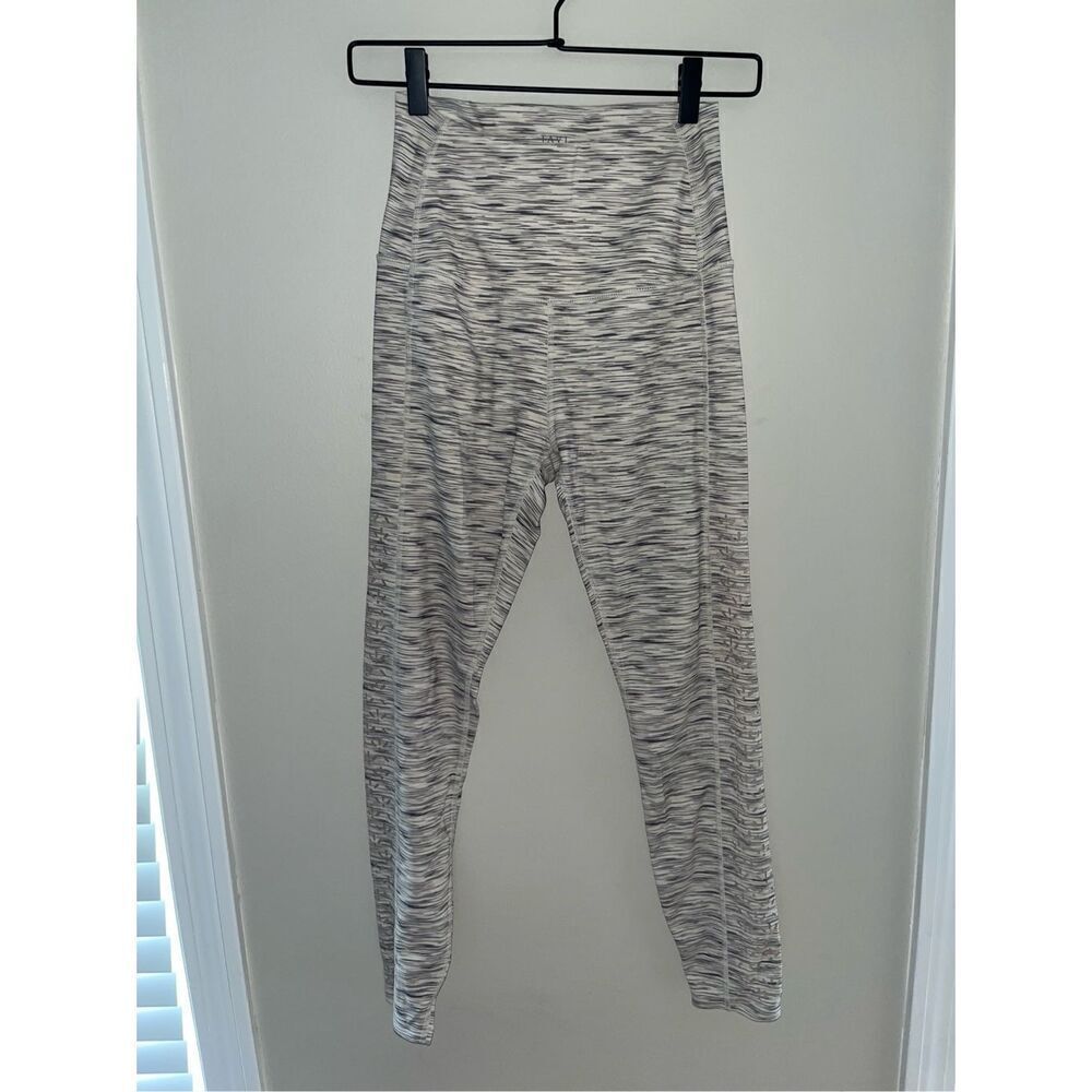 Tavi Medium Leggings Gray Striped